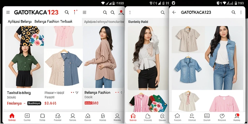 Tampilan intuitif GATOTKACA123 untuk belanja fashion yang nyaman.